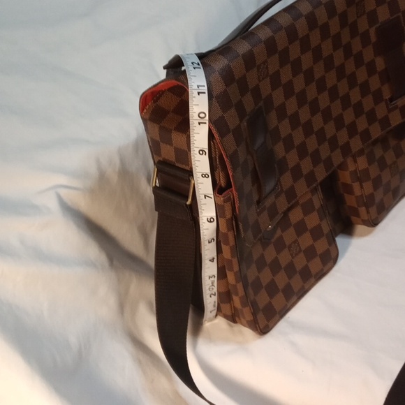 Louis Vuitton Broadway Messenger Checkered Bag Purse - Picture 9 of 11